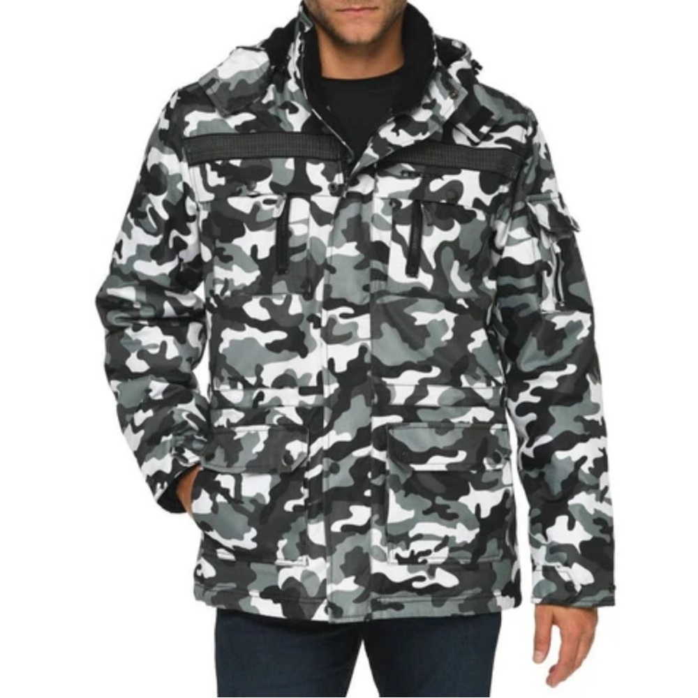 Arctix Men's Black and Gray Camo Performance Jacket